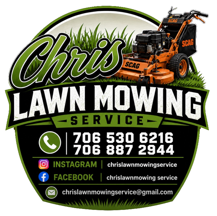 Chris Lawn Mowing Service logo